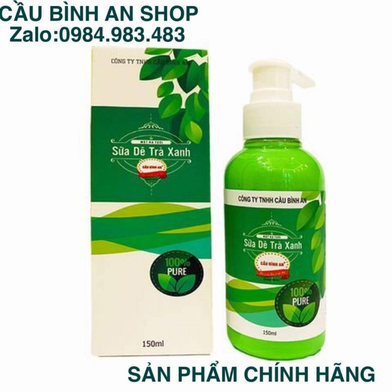 Mặt nạ Sữa dê trà xanh