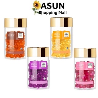 Serum Dưỡng Tóc Ellips Hair Vitamin Hủ 50 Viên Dưỡng Mềm Mượt, Phục Hồi Hư Tổn, Giữ Màu Tóc Nhuộm