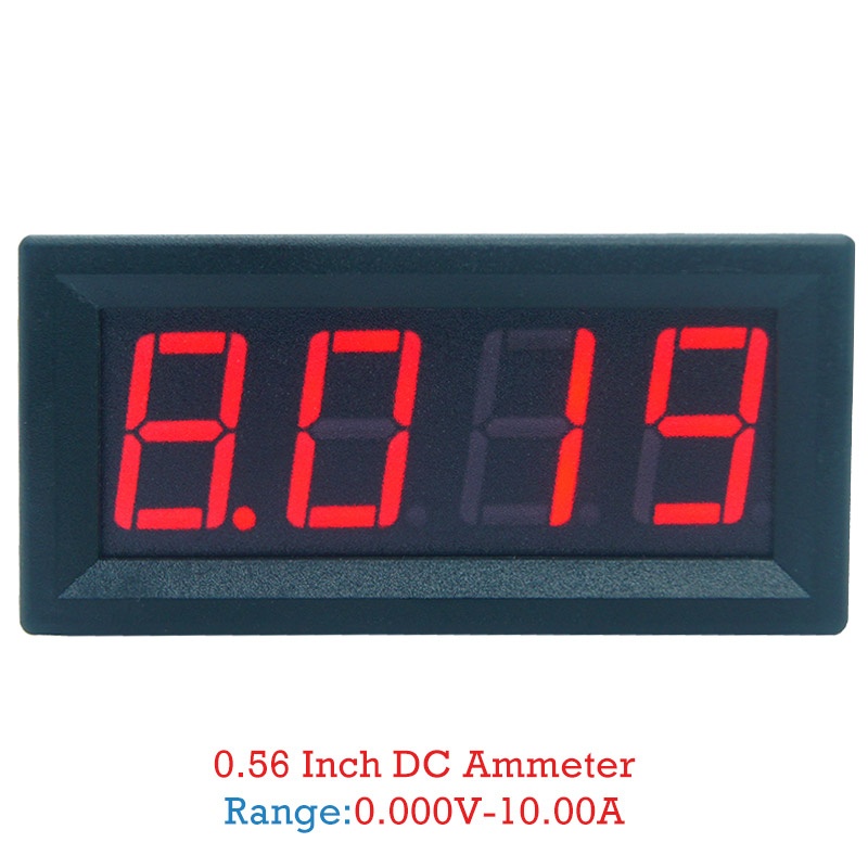 Bảng Điều Khiển Điện Áp 9.999A(10A) Màn Hình LED 4-30V 0.56 inches