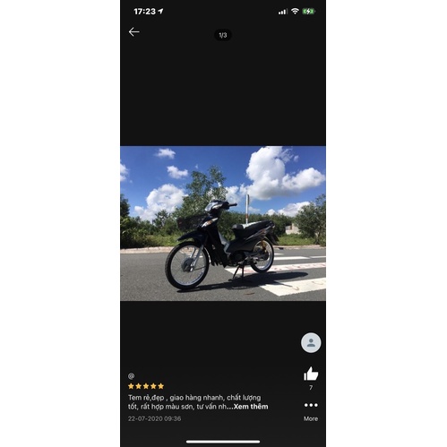 Bộ tem Wave A Lớn S100 2008 màu bạc hàng nhập Thái Lan chất lượng cao dành trang trí riêng cho dòng xe này