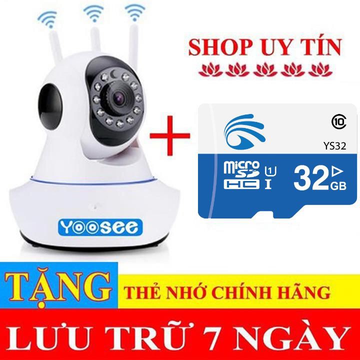 Camera YooSee Wifi Không Dây 3 Anten chất lượng cao | BigBuy360 - bigbuy360.vn