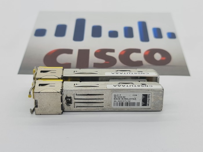 Mô Đun Truyền Phát Cisco 30-1410 - 02 Glc 1000base-t Sfp Made In Malay