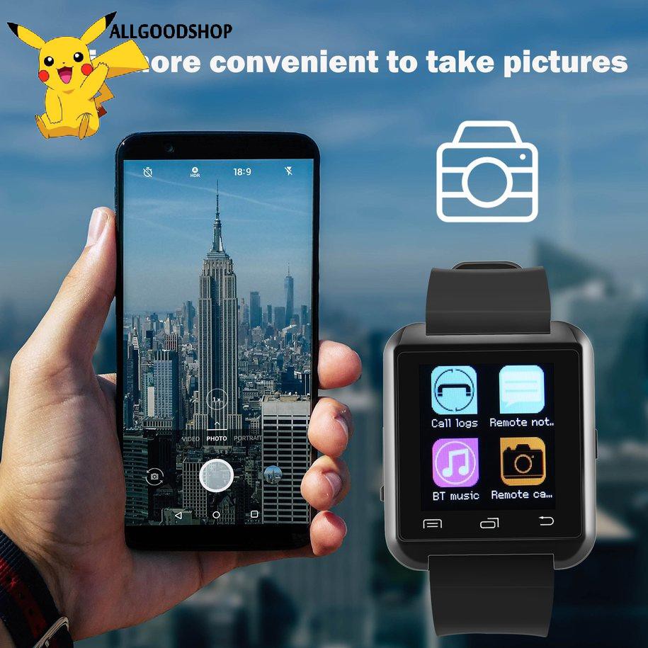 111all} Smart Wrist Watch Phone Camera Card Mate Universal For Smart Phone