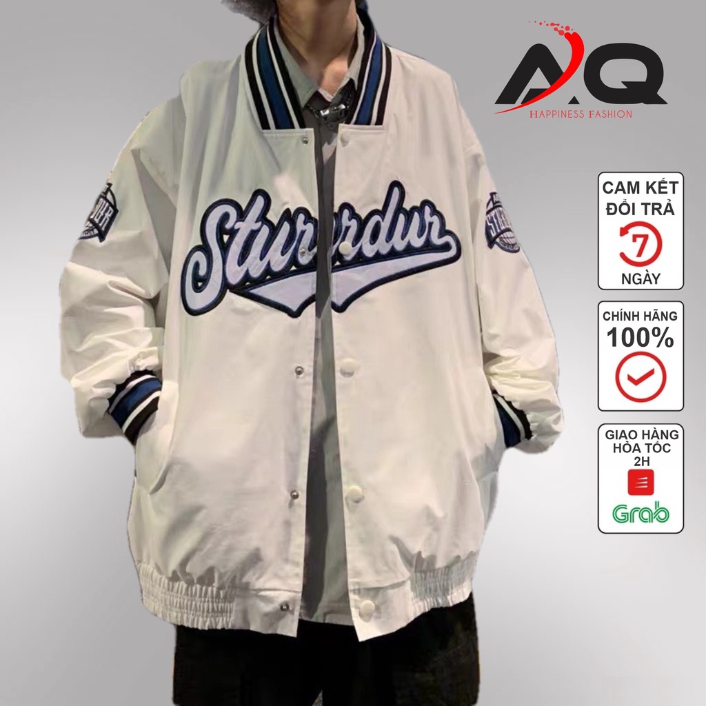 Áo Bomber Jacket áo Dù 2 Lớp PENTA Q STURDUR Unisex Nam Nữ Cao Cấp- AQ STORE