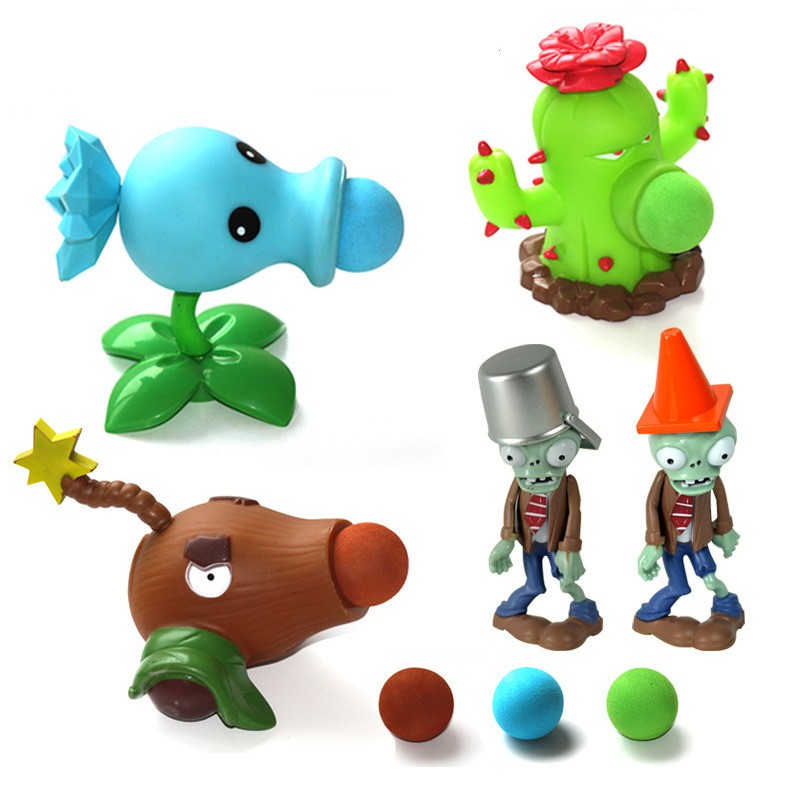 Thực vật. Bộ Đồ Chơi Zombies Vui Nhộn Dành Cho Bé