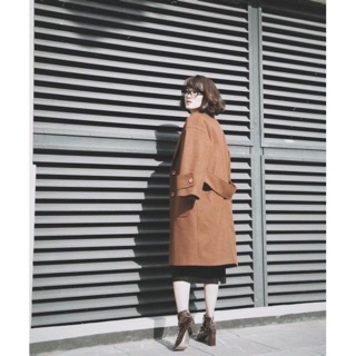 Áo dạ dày 2 lớp dáng dài