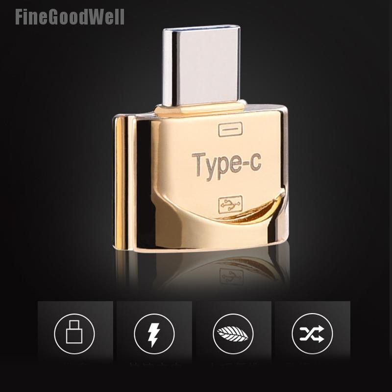 Đầu Chuyển Đổi Từ Giác Cắm Usb Sang Giác Cắm Type C Tiện Dụng | BigBuy360 - bigbuy360.vn