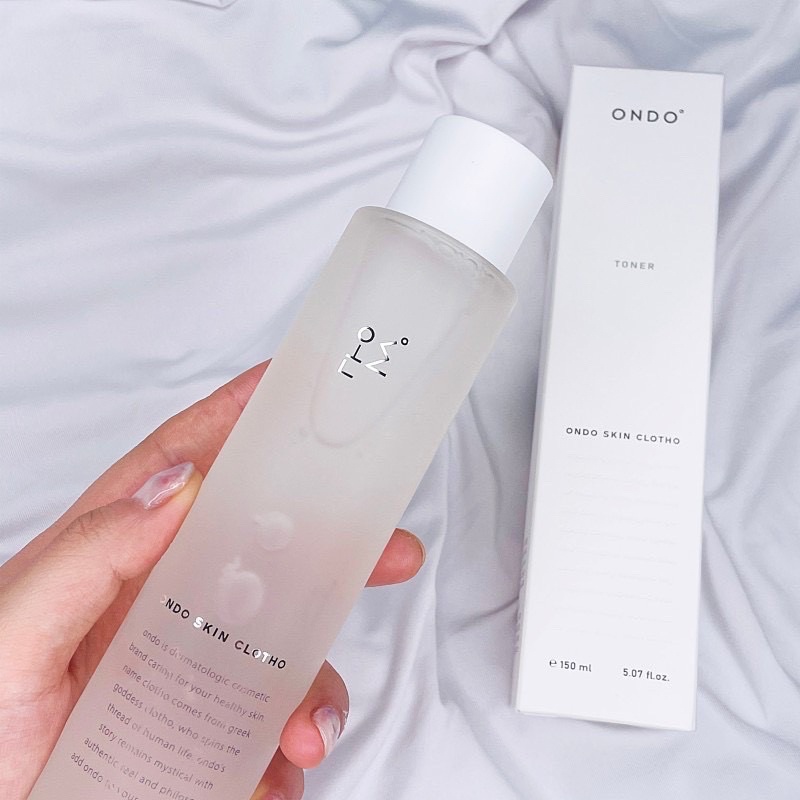 Nước hoa hồng siêu căng bóng Ondo Skin Clotho Toner
