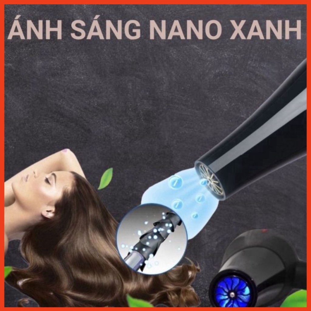 Máy sấy tóc công suất lớn tạo kiểu Pa.na.so.ni chính hãng , máy khò tóc 2 chiều nóng lạnh 3500w bảo hành 12 tháng