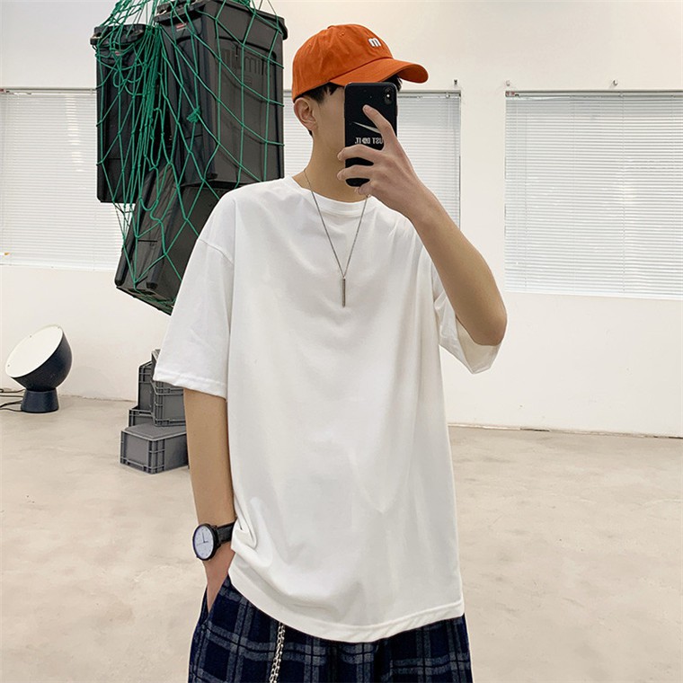 Áo thun nam TILAA FASHION tay lỡ phông form rộng oversize nhiều màu cotton dáng xuông AT05