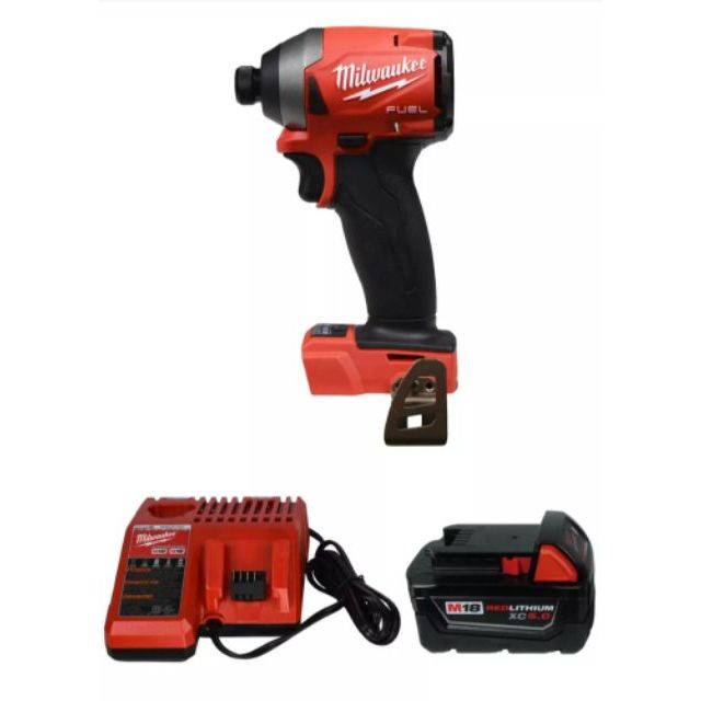 Bộ máy vặn vít chính hãng Mỹ , Milwaukee 2853, pin, sạc