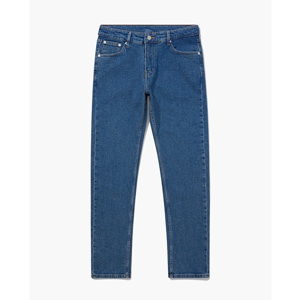 OWL BRAND® BASIC SLIM JEANS - Quần jeans dài ống suông / Xanh đậm