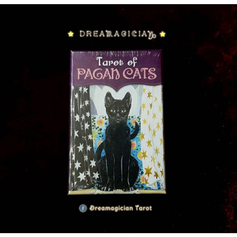 Thẻ Gypsy Mini Cat Pagan Tarot / Thẻ Authentic / Thẻ Gypsy / Thẻ Tarot / Thẻ Oracle / Pagan Tarot / 