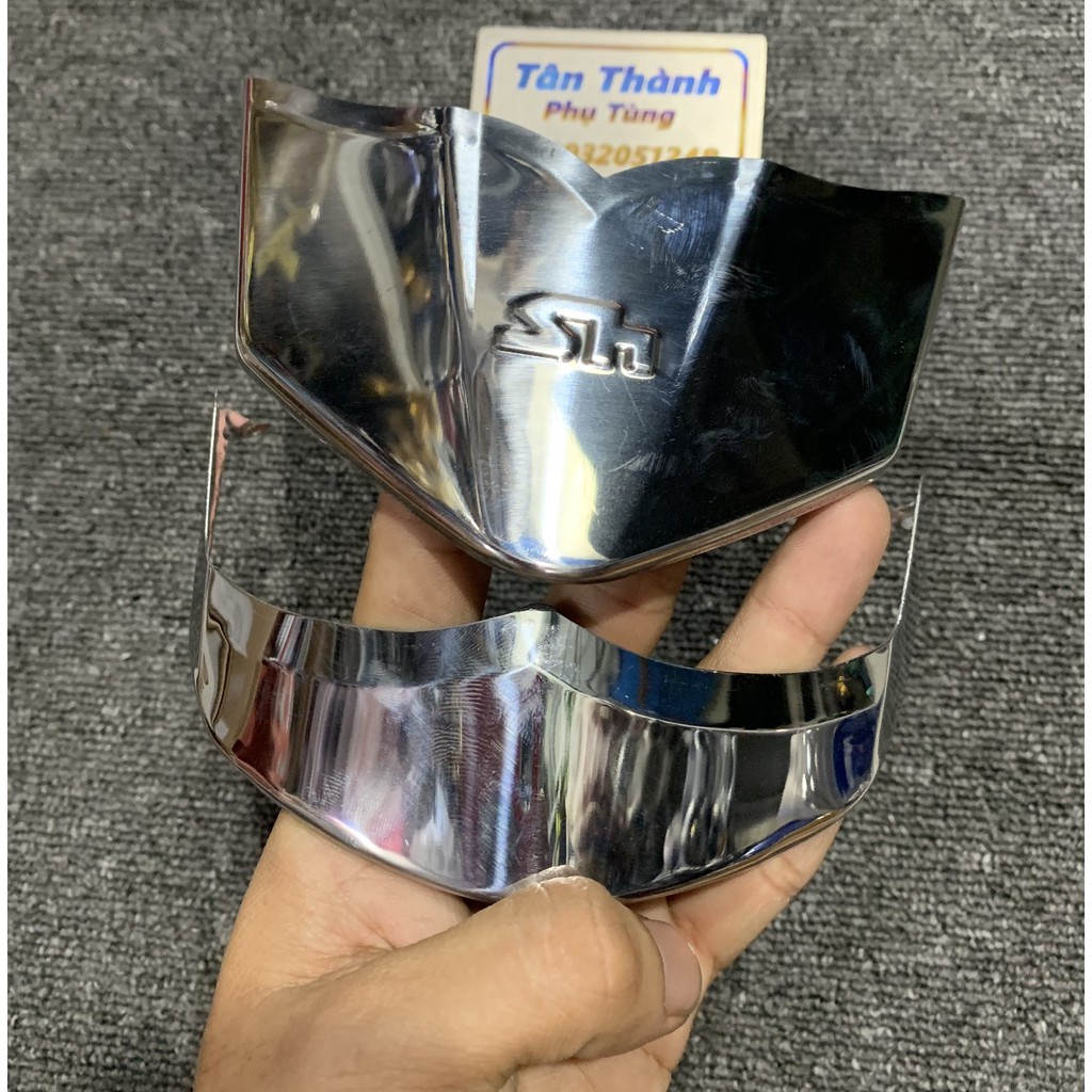 Mỏ dè trước sau SH 2020 Inox-bộ 2 cái