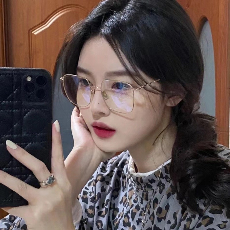 Kính Mát Gọng Vuông Cỡ Lớn Thời Trang Hàn Quốc