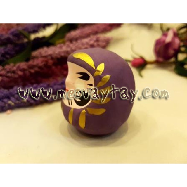Daruma tím 5cm