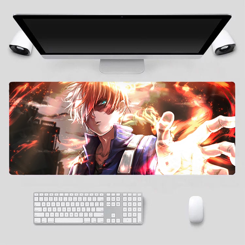 Tấm Lót Chuột Chơi Game Cỡ Lớn In Hoạt Hình My Hero Academia / Boku no Hero Academia Dễ Thương