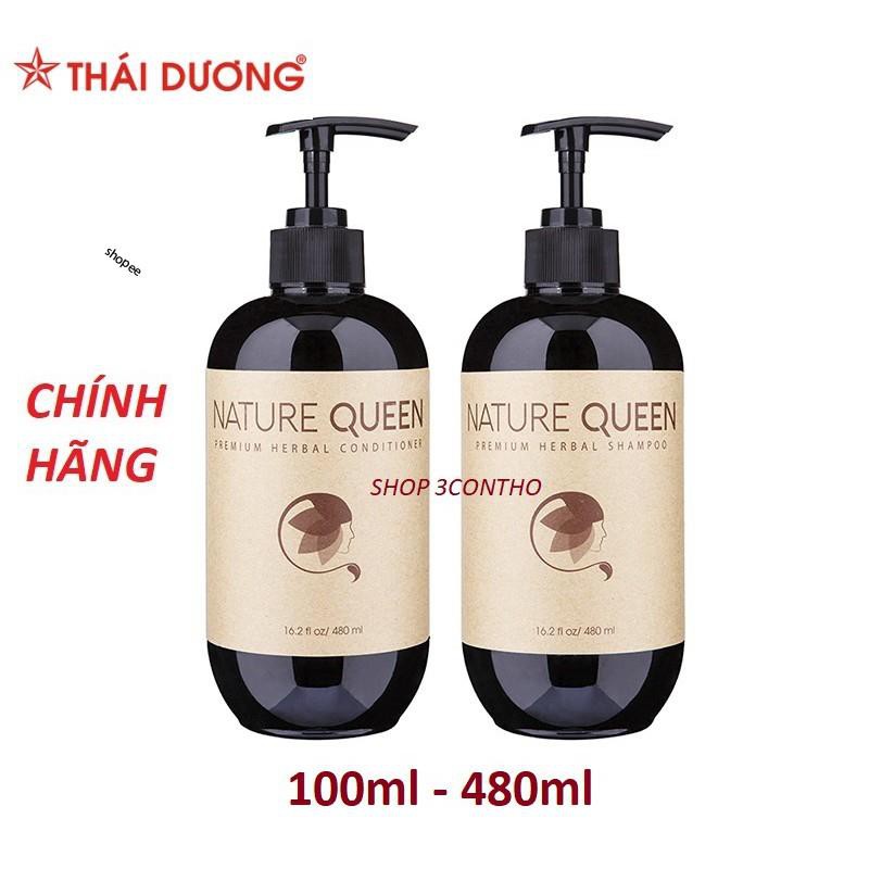 Bộ dầu gội và dầu xả NATURE QUEEN 480ml/ 100ml