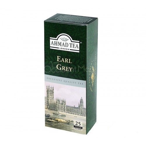 Trà đen Bá Tước Ahmad 50g (túi lọc không có bao thiếc - 25 túi/hộp)