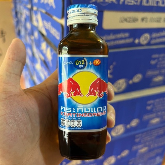 Bò Húc Thái, Red Bull Thái Chai 180ml | Vương Phủ Tỉnh