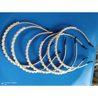 CÀI TÓC đính giả ngọc trai