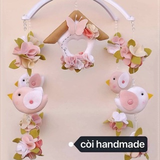 Treo nôi cho bé( hình chim và hạc)