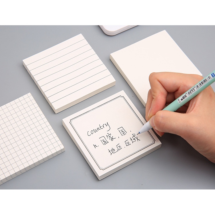 Giấy ghi chú có ô lưới tiện lợi cho trường học văn phòng