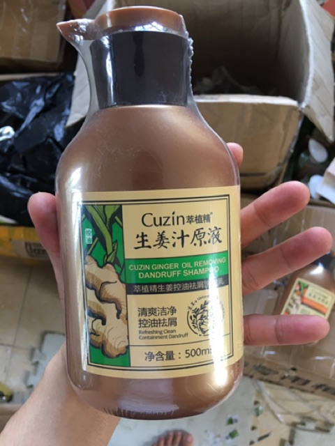 [TRỊ GẦU VẪN SIÊU MƯỢT] Dầu gội gừng Cuzin trị gầu, dưỡng sinh, kích thích mọc tóc | BigBuy360 - bigbuy360.vn