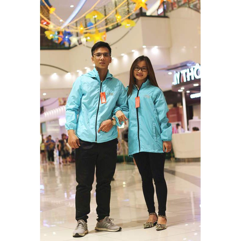 Áo khoác THE NORTHFACE 2 lớp màu trơn chống nước VNXK The north face