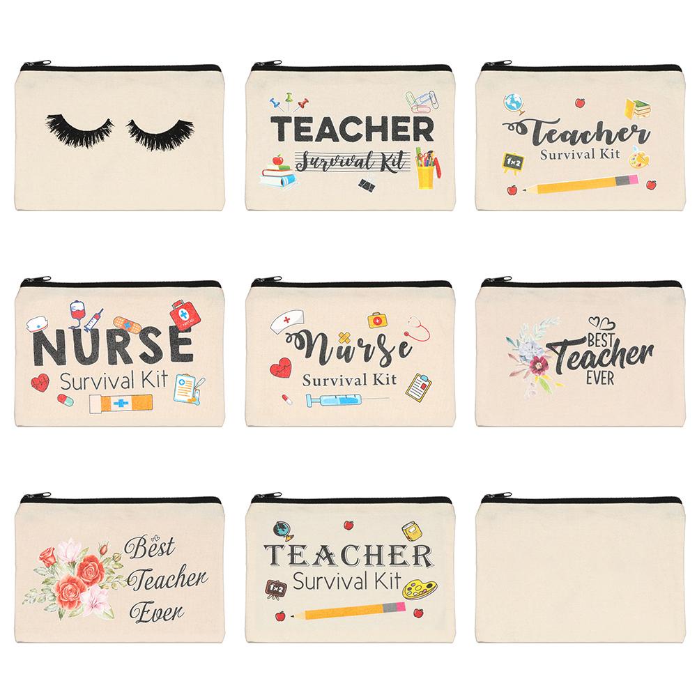 MOILYVN Túi Đựng Đồ Trang Điểm Có Khóa Kéo Tiện Dụng Khi Đi Du Lịch