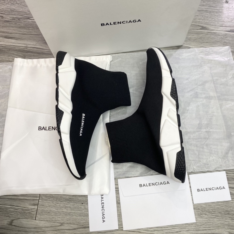 Giày balenciaga speed cổ cao . Sneaker cổ chun