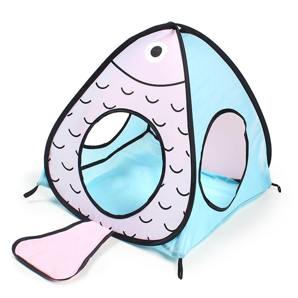 Đường Hầm Hình Cá Vui Nhộn Có Thể Gấp Gọn Dùng Huấn Luyện Thú Cưng