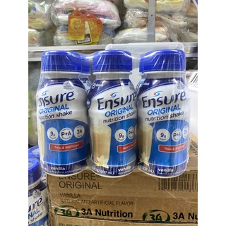 Lốc 6 Chai Pha Sẵn Abbott Ensure Original Hương Vani 237ml