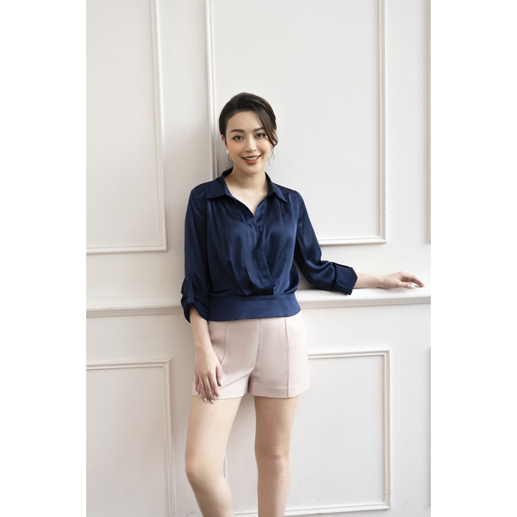 Quần Short Ly Trước, Khóa Giọt Lệ Thiết Kế Clara Mare - SHO3001 | BigBuy360 - bigbuy360.vn