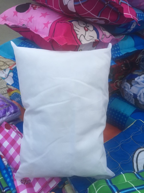 Gối gòn em bé 30x40cm có áo gối