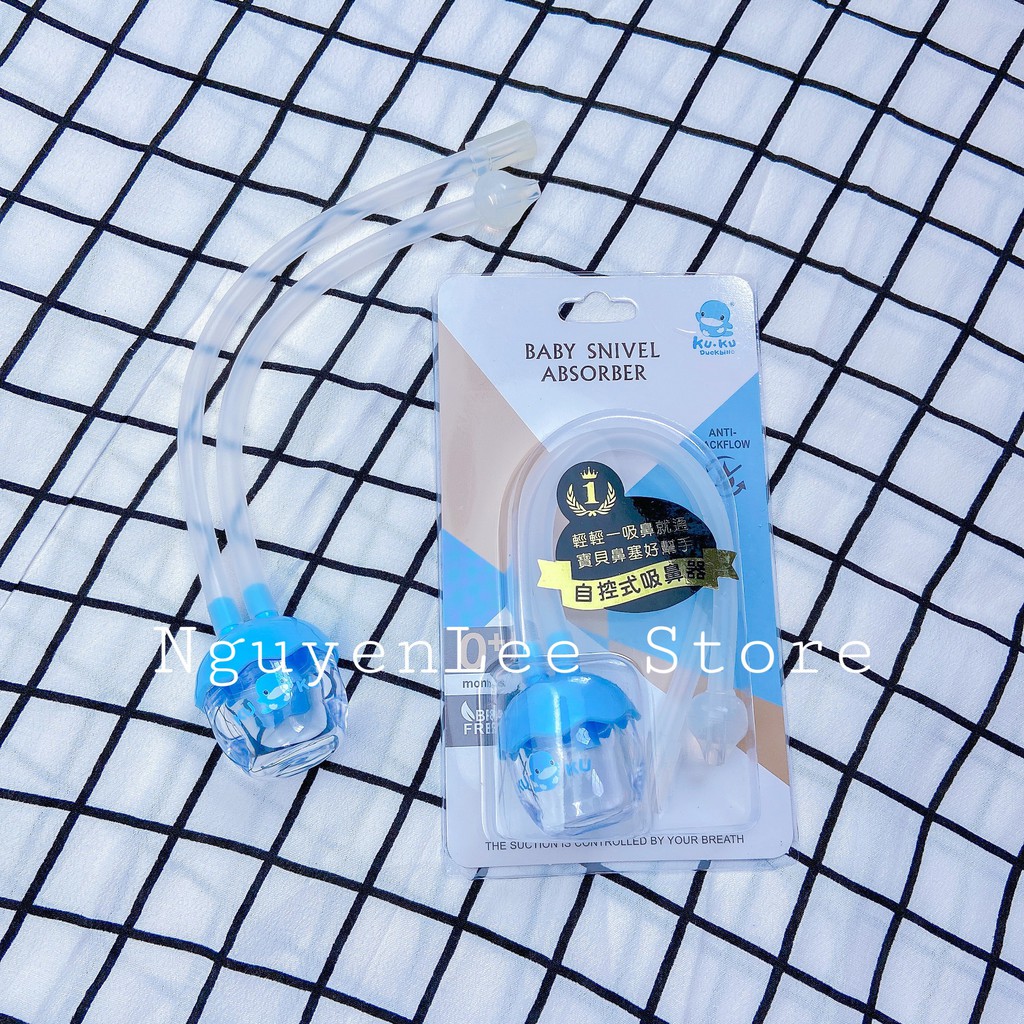 Hút mũi dây Silicon KuKu cho bé - Ku5342