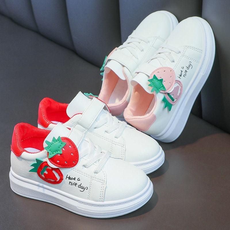 Giày Thể Thao Trắng Thoáng Khí Thời Trang Mùa Xuân Cho Bé Trai Gái 2022