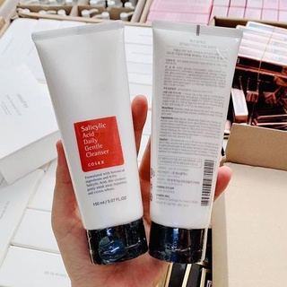 Sữa rửa mặt Cosrx Đỏ Salicylic ACID Daily Gentle Cleanser Dành Cho Da Dầu Mụn 150ml