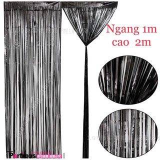 Rèm kim tuyến vàng 1x2 mét