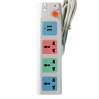 Ổ cắm Comet CES5303 (3 ổ đa năng, 2 ổ cắm sạc USB, dây 3m)