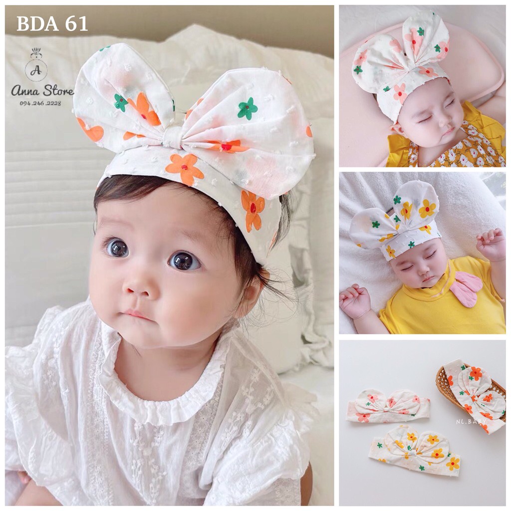 BDA 61 : Băng đô hoa cho bé