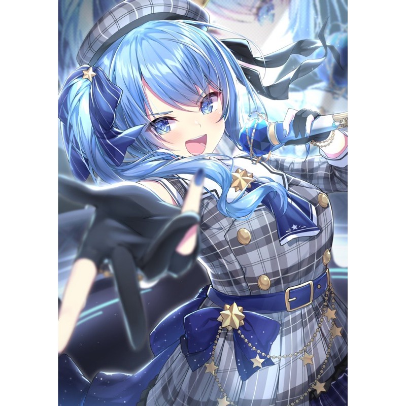 3-5 póter a4 Hoshimachi Suisei -Hololive/ tranh ảnh Hoshimachi Suisei -Hololive