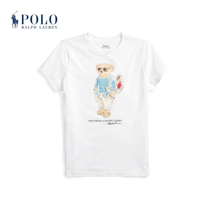 Áo polo Gấu Bông Cáp Của Phụ Nữ Ralph Lauren