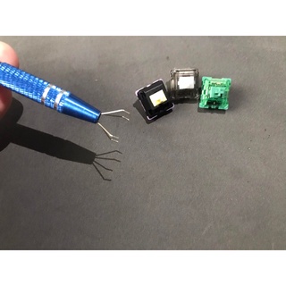 Nhíp 4 chân stem picker, gắp stem switch hỗ trợ lube switch (Slider picker)