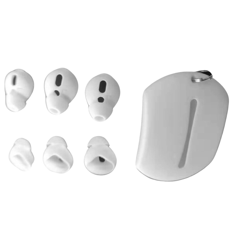 Bộ 3 Cặp Nút Tai Nghe Bằng Silicone Chống Trượt Cho Airpods