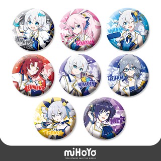Set 8 Huy Hiệu Tròn Idol Valkyrie Honkai Impact 3