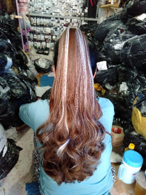 Tóc ngoặm line xoăn