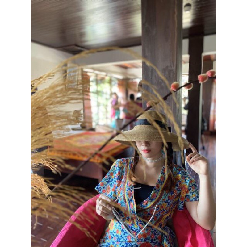 (S - XL bigsize) Váy đầm maxi hoa thổ cẩm Boho hàng thiết kế Quảng Châu | BigBuy360 - bigbuy360.vn