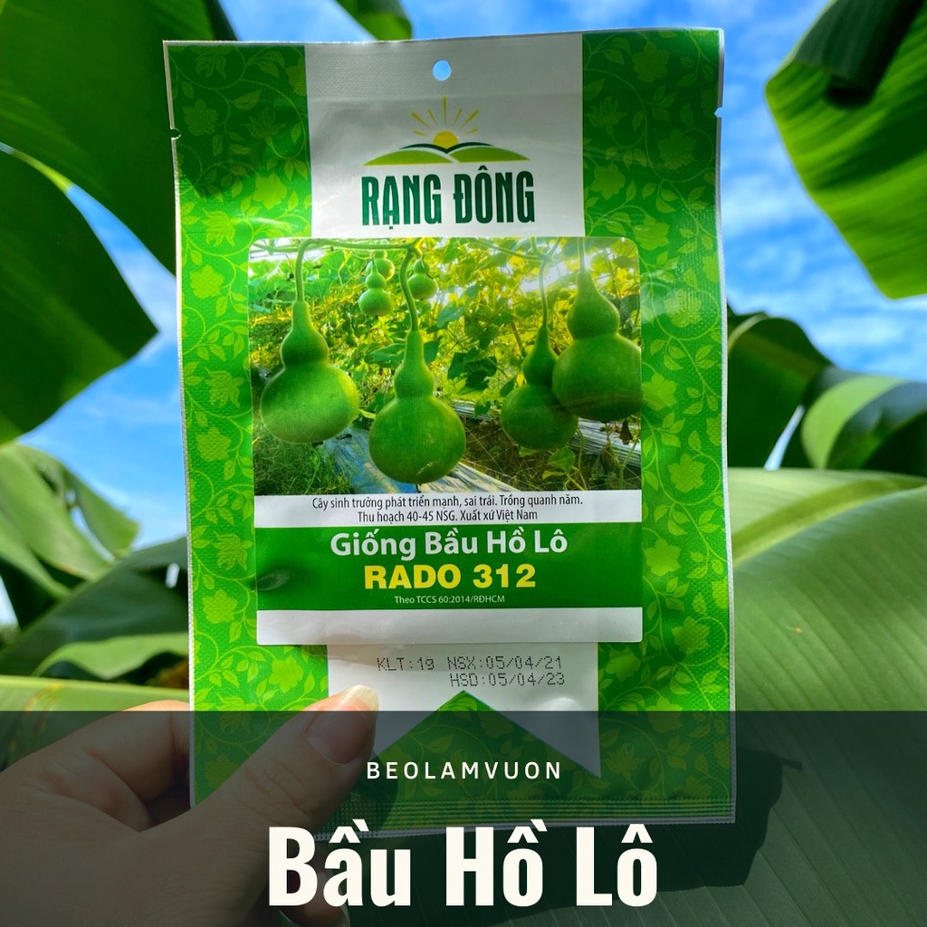 Hạt Giống Bầu Hồ Lô Rạng Đông