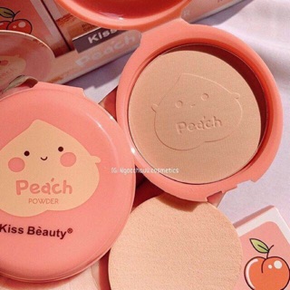 🍑 phấn nền quả đào peach powder kiss beauty chính hãng nội địa 🍑